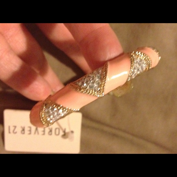 Peach bangle