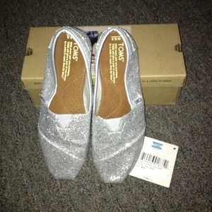 Classic glitter toms womens size 6.5