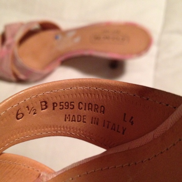 Pink Authentic Coach Shoes - Picture 2 of 4