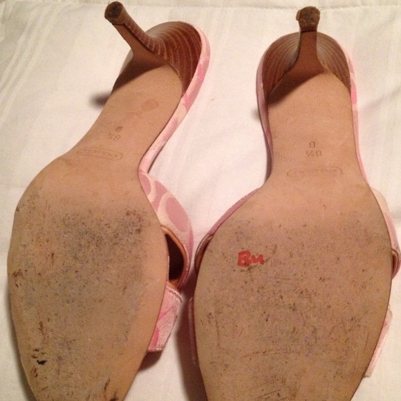 Pink Authentic Coach Shoes - Picture 4 of 4