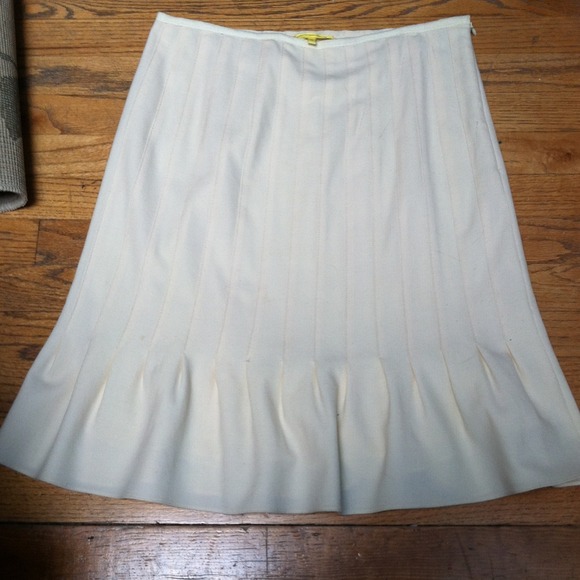 Cream Catherine Malandrino size 10