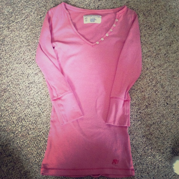 Pink Aeropostale v-neck