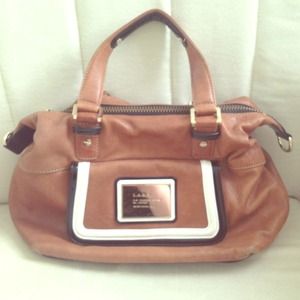 🚫SOLD🚫LAMB cognac leather bag. Beautiful!!