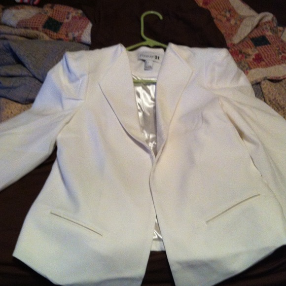 White blazer