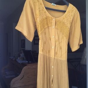 Authentic "Neelam" Indian Dress 100% Rayon