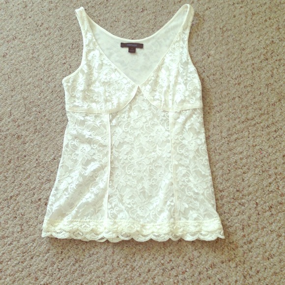 Express lace tank