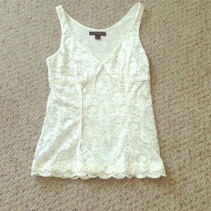 Express lace tank