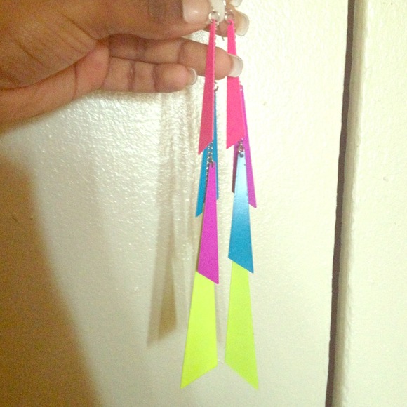Spring earrings