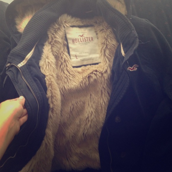 Hollister Fur Winter Coat
