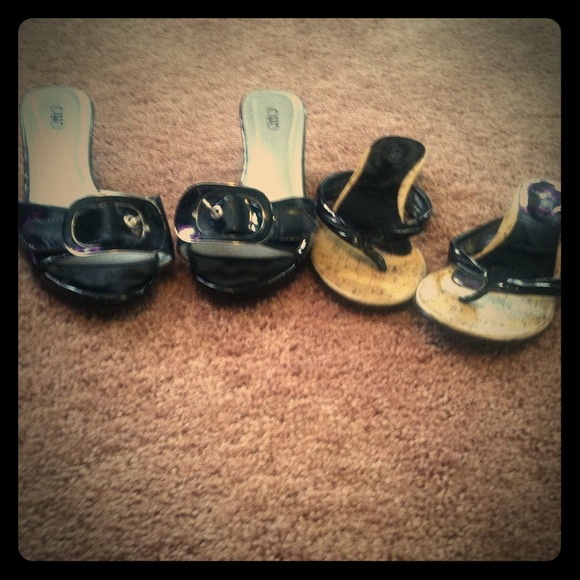 Black Cato Shoes Bundle. RESERVED IN BUNDLE.