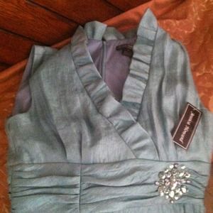 Jessica Howard Blue-Green dress.