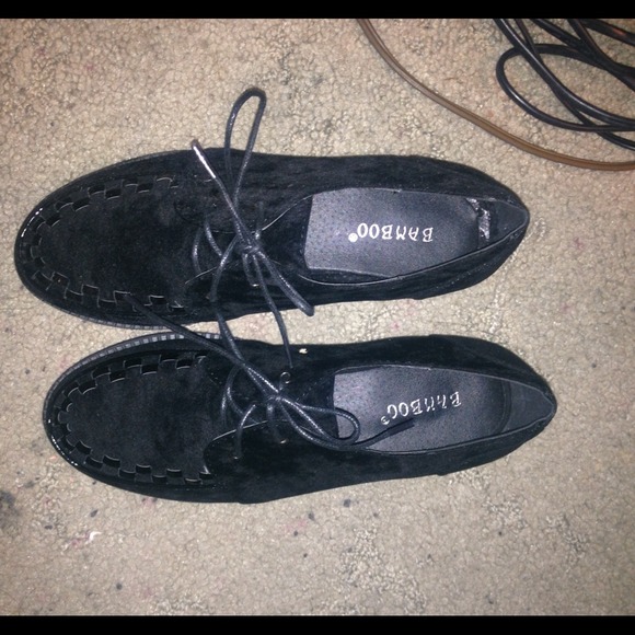 TRADED 🚫🚫 BUNDLE Suede creeper style shoes