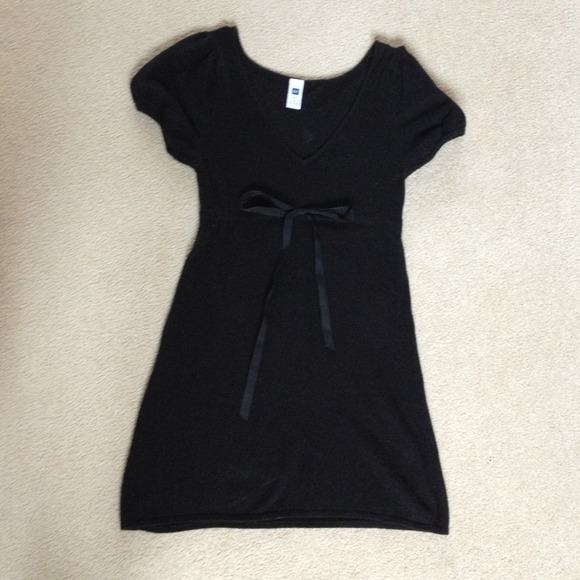 **BUNDLED**Black knit mini dress