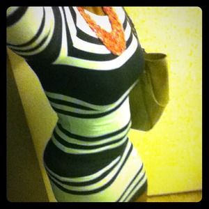 Navy/Light Blue Strp Dress *reserved for @yogini08