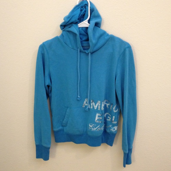 ⛔️ SOLD Blue American Eagle Hoodie⛔️