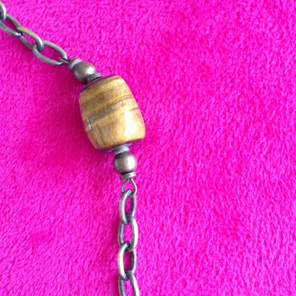 2 strand necklace and matching earrings - Picture 2 of 3