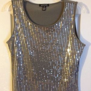 George Gray Sequined Shirt