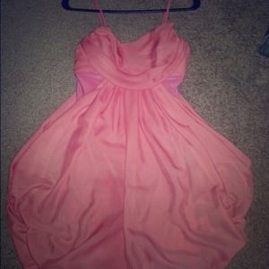 Light pink cocktail dress