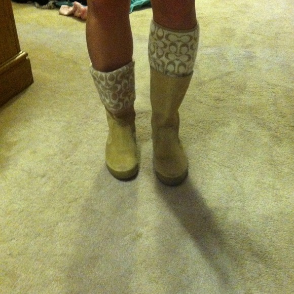 Authentic Coach boots