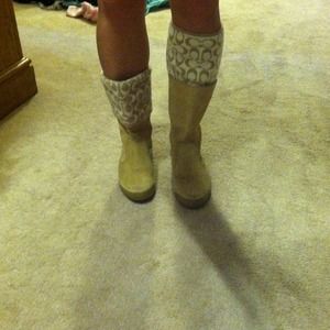 Authentic Coach boots