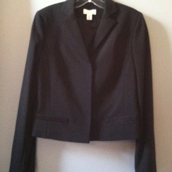 Black dress Ann Taylor blazer
