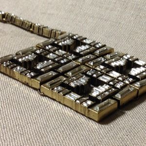 ***SOLD***Lia Sophia Cut Crystal 36" Necklace