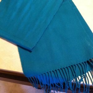 Turquoise scarf