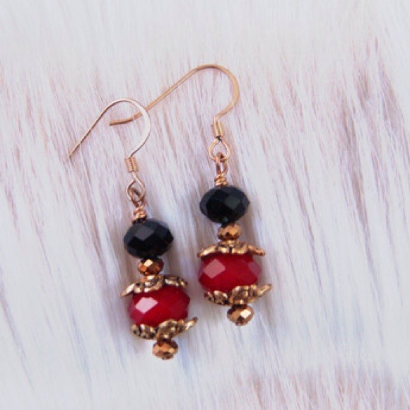 Gilded Eccentric FW13 "Parma" Dangle Earrings