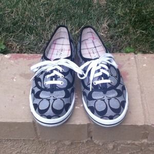 Authentic Coach Slip on Tennis shoes