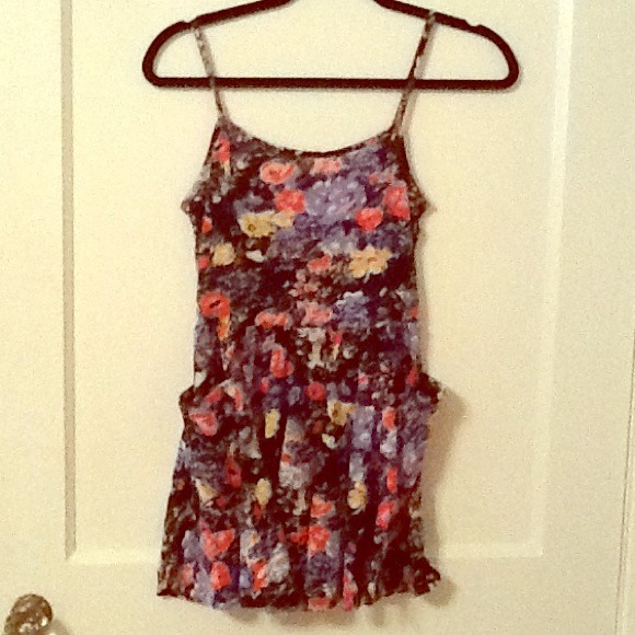 Floral print tunic/top