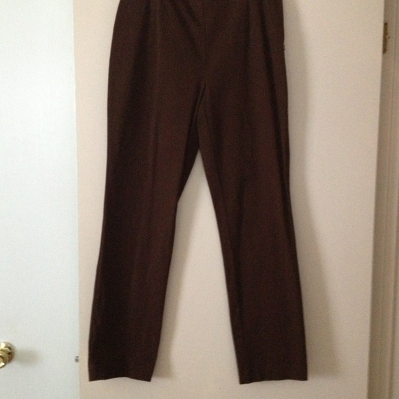 Chicos slacks good business casual side zip