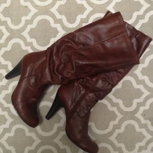 Aldo brown leather boots