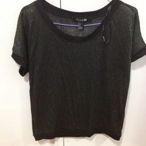 Forever21 sparkly top