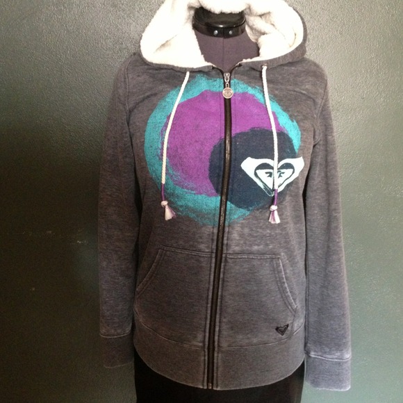 Roxy Jackets & Blazers - 💕SOLD IN BUNDLE 💕Roxy logo hoodie.Super soft