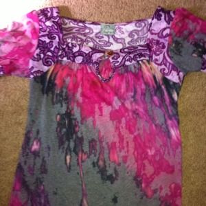 A cute day trip buckle dressy and cute top