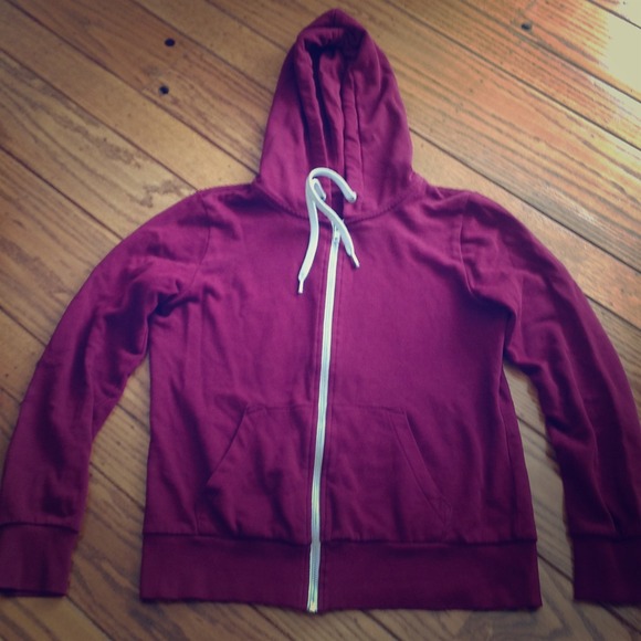 Sold ---- Red zip up hoodie
