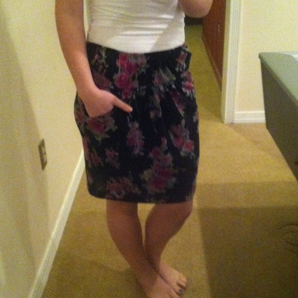 Floral skirt