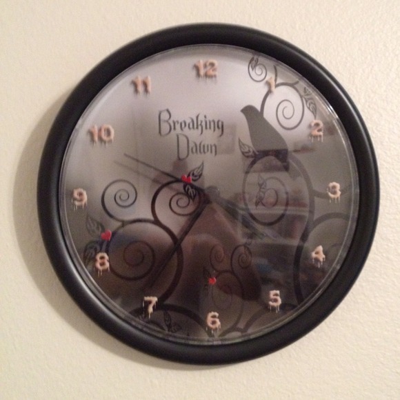 Breaking Dawn wall clock