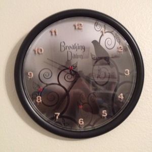 Breaking Dawn wall clock