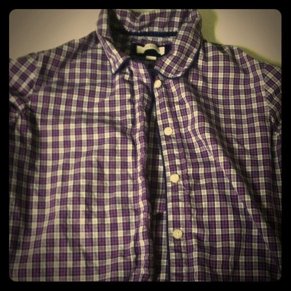 Aerie purple button up!