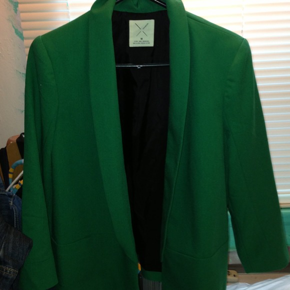 Urban Outfitters Green Blazer - Picture 1 of 4