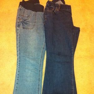 SOLD Two Maternity Jeans