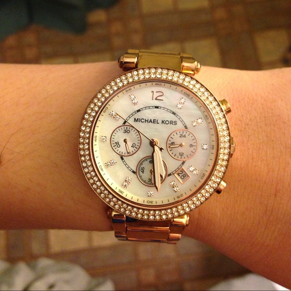Rose gold Michael Kors Watch