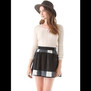 ❤RESERVED❤NWT Free People plaid skirt