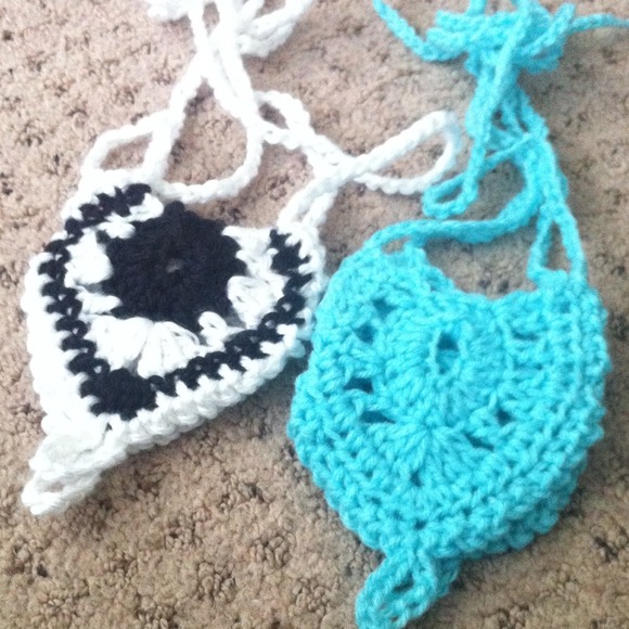 Crochet Foot thong barefoot sandal - Picture 2 of 4