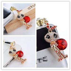 Crystal Funny Aliens dust plug