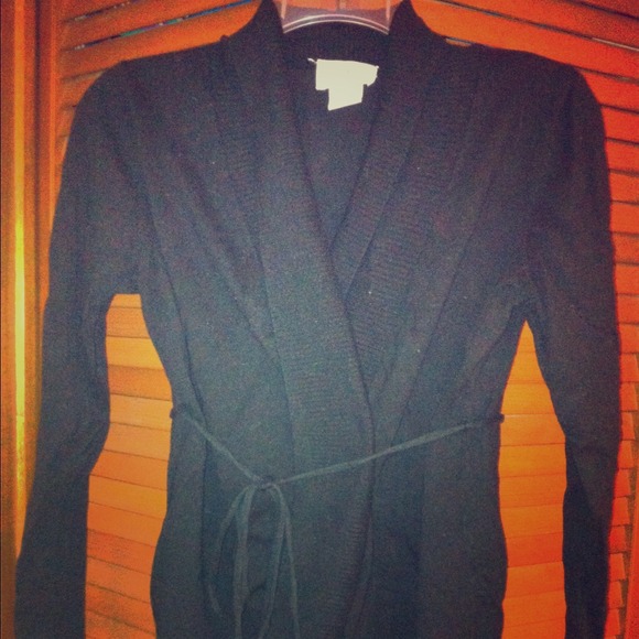 SOLD Maternity Wrap Sweater