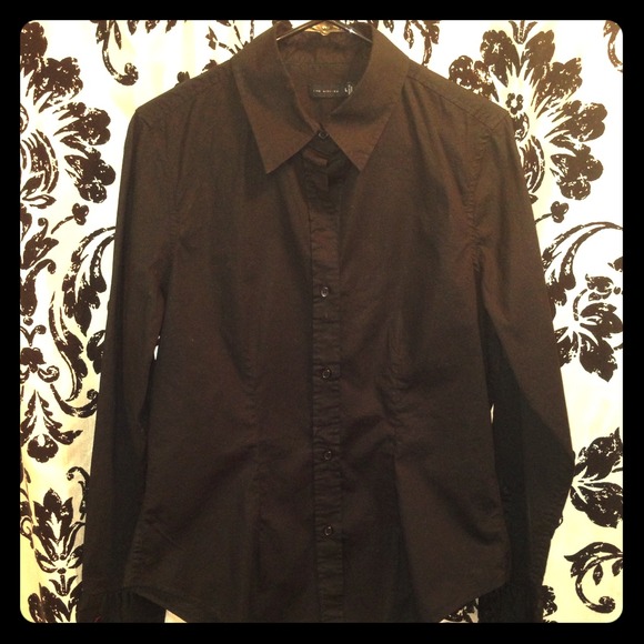 (The Limited) Black Button Up Top