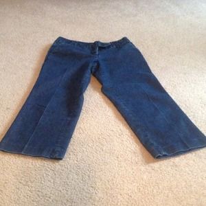 Jean crop pants by express