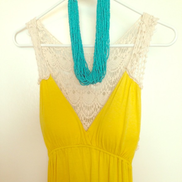 Gorgeous yellow maxi